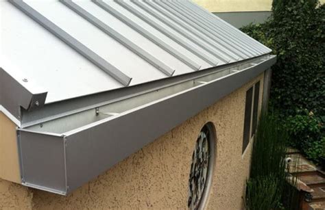 box gutters for metal buildings|residential box gutter.